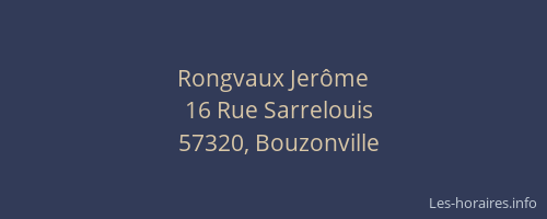 Rongvaux Jerôme