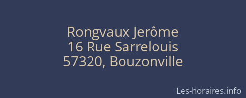 Rongvaux Jerôme
