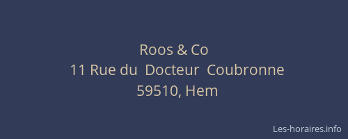 Roos & Co