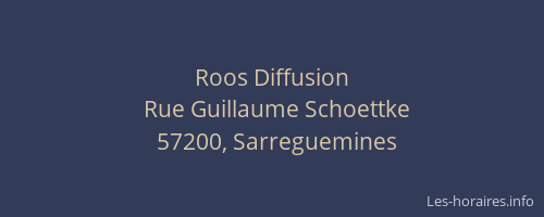 Roos Diffusion