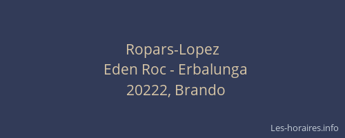 Ropars-Lopez