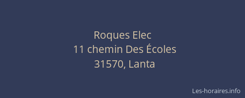 Roques Elec