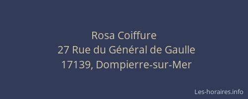 Rosa Coiffure