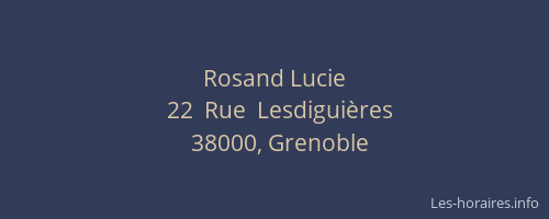 Rosand Lucie