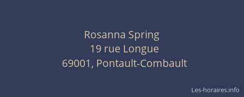 Rosanna Spring