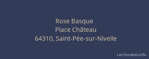Rose Basque
