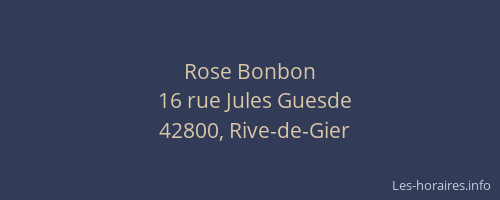Rose Bonbon