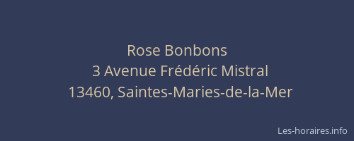 Rose Bonbons