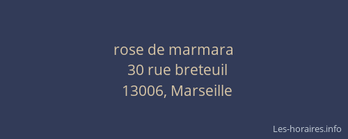 rose de marmara