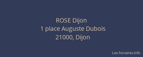 ROSE Dijon