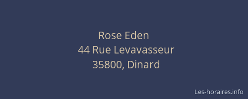Rose Eden