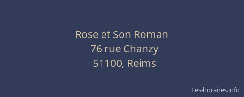 Rose et Son Roman