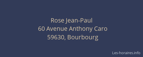 Rose Jean-Paul