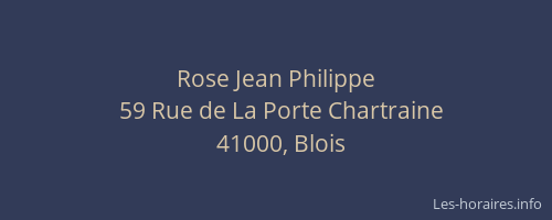 Rose Jean Philippe