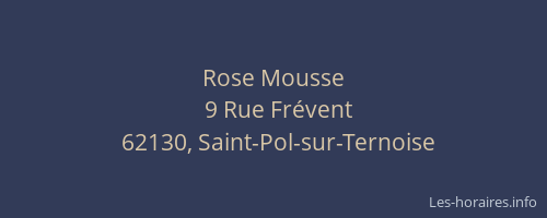 Rose Mousse