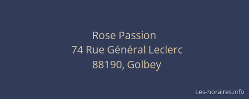 Rose Passion