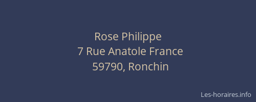Rose Philippe