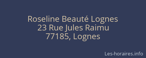 Roseline Beauté Lognes