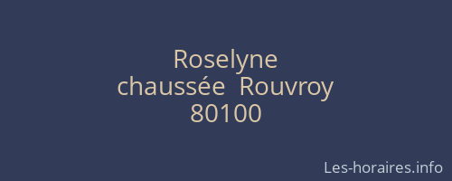 Roselyne