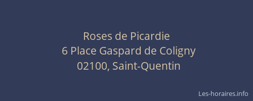 Roses de Picardie