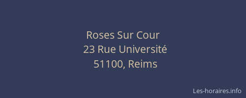 Roses Sur Cour