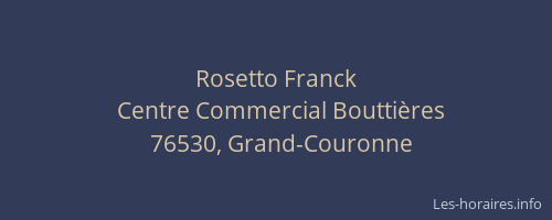Rosetto Franck