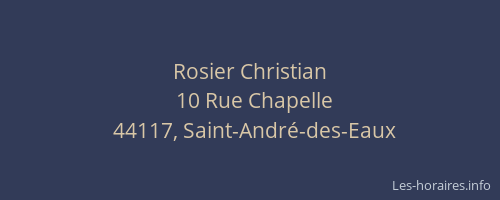 Rosier Christian