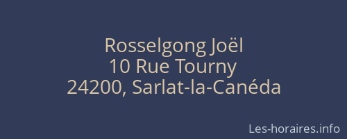 Rosselgong Joël