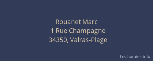 Rouanet Marc
