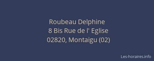 Roubeau Delphine