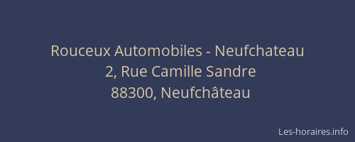 Rouceux Automobiles - Neufchateau