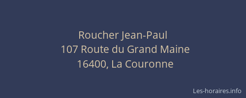 Roucher Jean-Paul