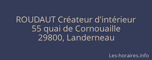ROUDAUT Créateur d'intérieur