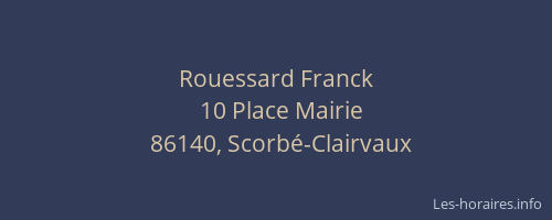 Rouessard Franck