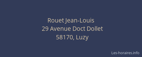 Rouet Jean-Louis