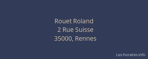 Rouet Roland