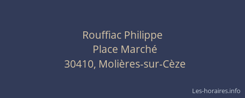 Rouffiac Philippe
