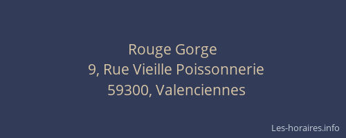 Rouge Gorge