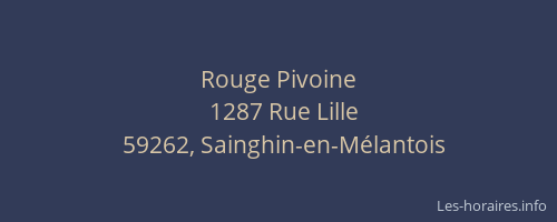 Rouge Pivoine