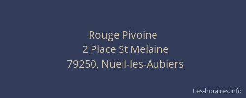 Rouge Pivoine