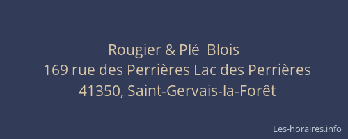 Rougier & Plé  Blois