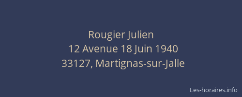 Rougier Julien