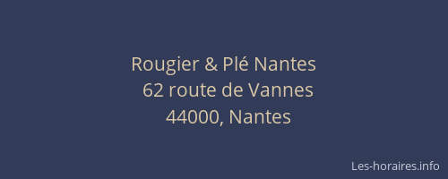 Rougier & Plé Nantes