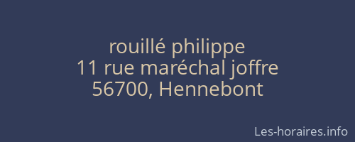 rouillé philippe