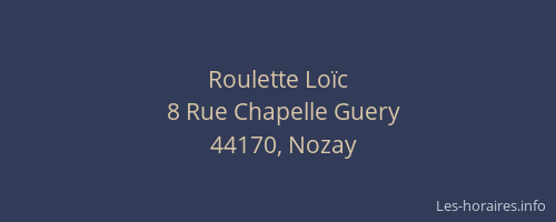 Roulette Loïc