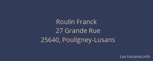 Roulin Franck