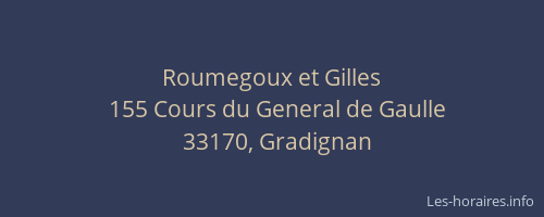 Roumegoux et Gilles
