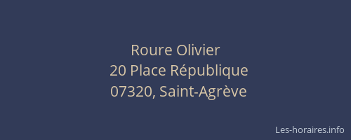 Roure Olivier