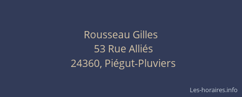 Rousseau Gilles