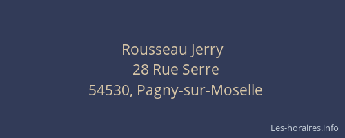 Rousseau Jerry